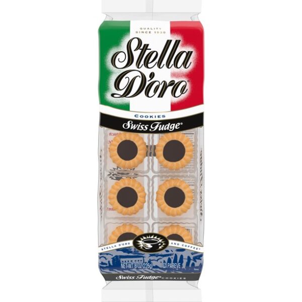 Stella D'oro Swiss Fudge Cookies 8oz 6ct